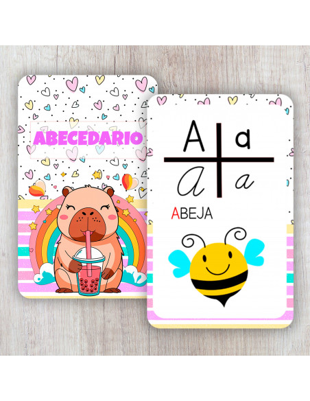 ABECEDARIO PACK CAPYBARA CARPINCHO