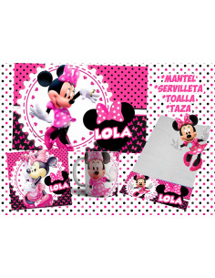 Pack Jardin - Minnie Fucsia