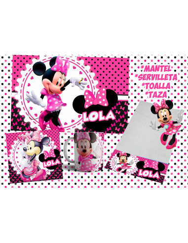 Pack Jardin - Minnie Fucsia