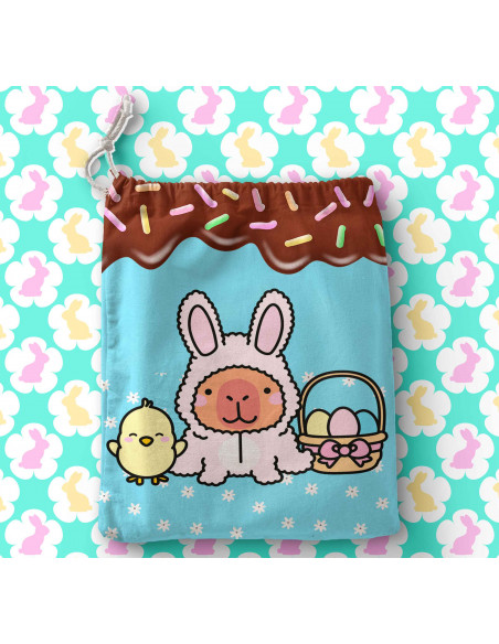 PLANTILLAS PARA BOLSITAS PASCUA CAPYBARA CARPINCHO