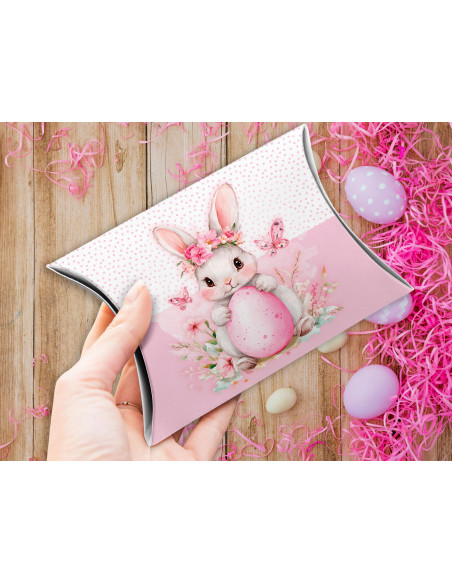 PACK PARA PASCUA 2025 TAZA BOLSITA Y CAJA ALMOHADA