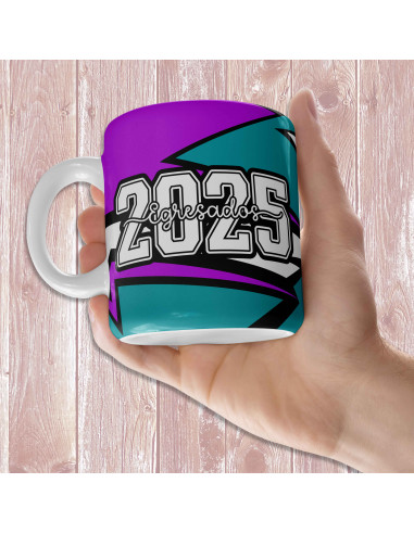 PLANTILLAS TAZAS EGRESADOS 2025 PACK 1