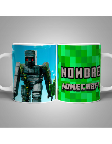 PLANTILLAS TAZAS MINECRAFT PELICULA...