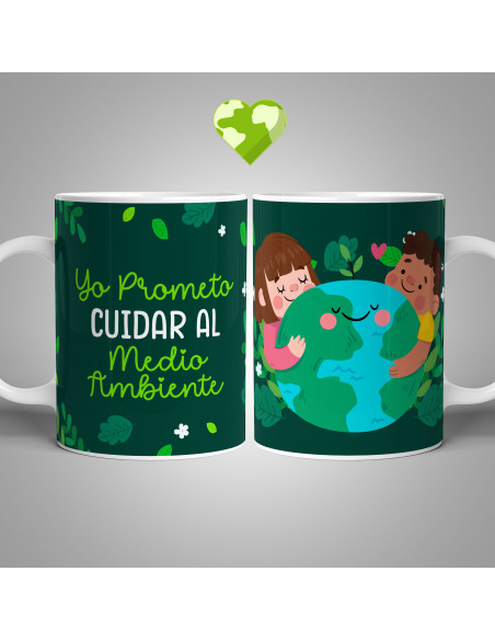 PLANTILLAS TAZAS PROMESA LEALTAD MEDIO AMBIENTE