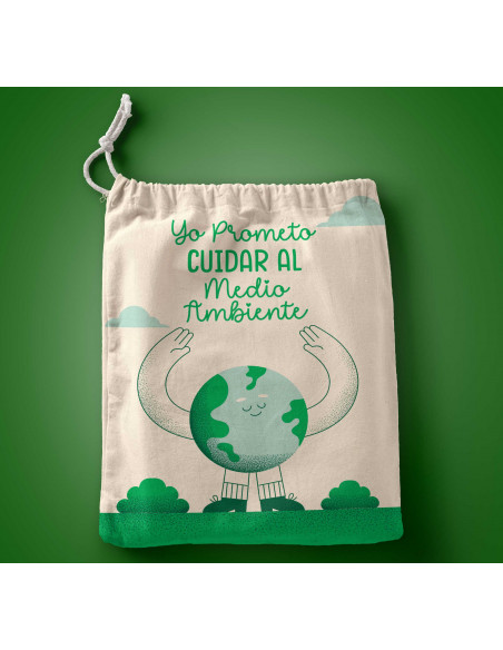 PLANTILLAS PARA BOLSITAS PROMESA LEALTAD MEDIO AMBIENTE