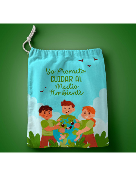 PLANTILLAS PARA BOLSITAS PROMESA LEALTAD MEDIO AMBIENTE