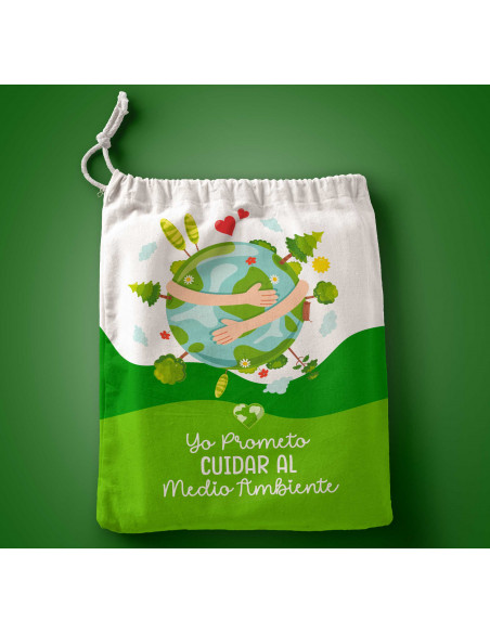 PLANTILLAS PARA BOLSITAS PROMESA LEALTAD MEDIO AMBIENTE