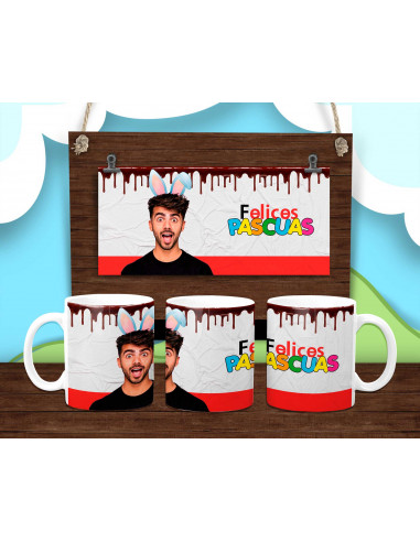 PLANTILLAS TAZA PASCUAS INFANTILES...