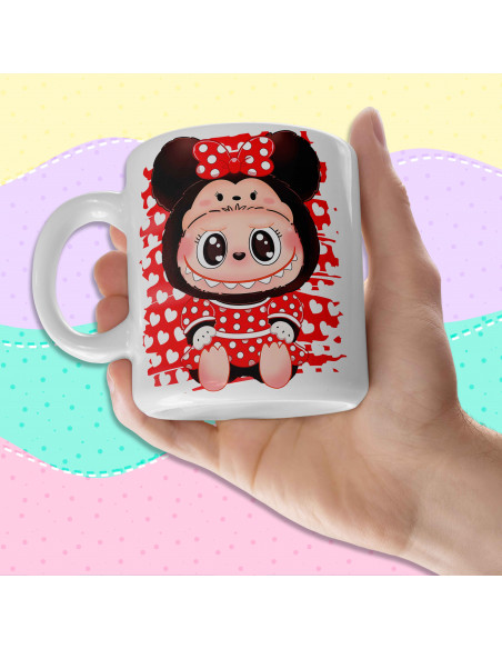 PLANTILLAS TAZAS LABUBU PERSONAJES