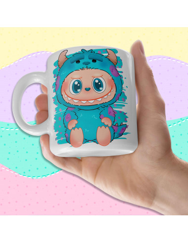 PLANTILLAS TAZAS LABUBU PERSONAJES