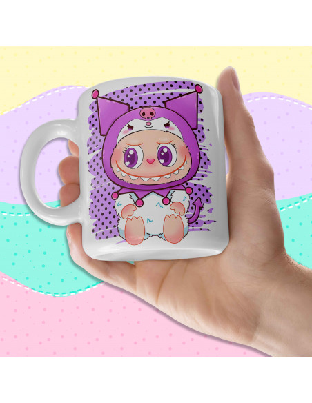 PLANTILLAS TAZAS LABUBU PERSONAJES