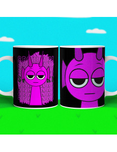 PLANTILLAS TAZAS SPRUNKI 2