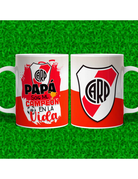 PLANTILLAS TAZAS DIA DEL PADRE FUTBOL
