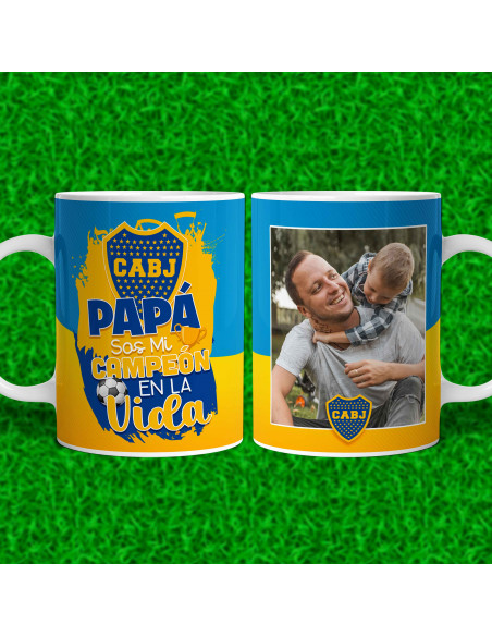 PLANTILLAS TAZAS DIA DEL PADRE FUTBOL