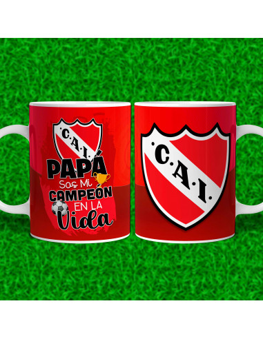 PLANTILLAS TAZAS DIA DEL PADRE FUTBOL