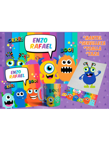 Pack Jardin - Monstruos