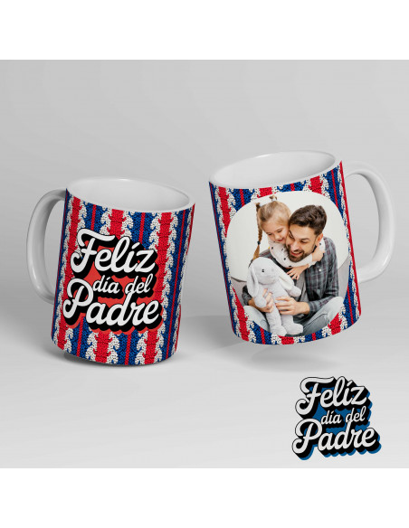 PLANTILLAS TAZAS DÍA DEL PADRE FOTOS 2025