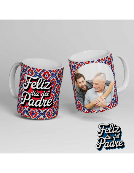 PLANTILLAS TAZAS DÍA DEL PADRE FOTOS 2025