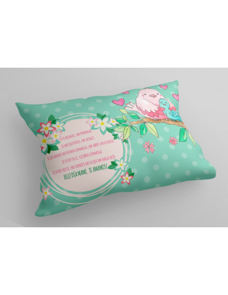 ALMOHADONES DIA DEL LA MADRE RECTANGULAR