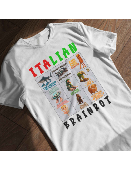 PLANTILLAS TAZA Y REMERA MEMES BRAINROT ITALIANOS