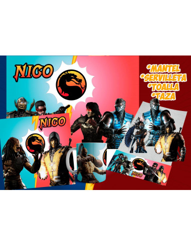 Pack Jardin - Mortal Kombat