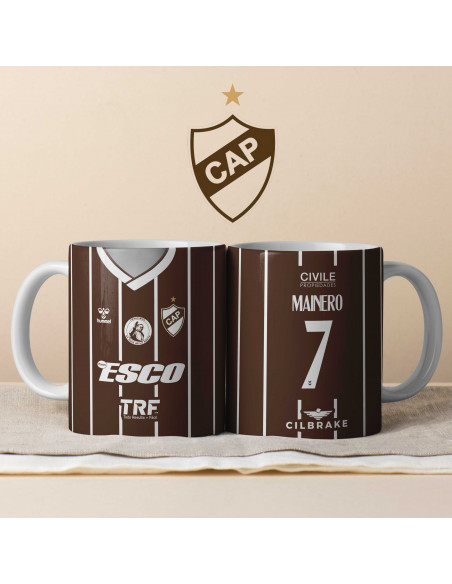 PLANTILLA TAZA CAMISETA PLATENSE CAMPEON 2025