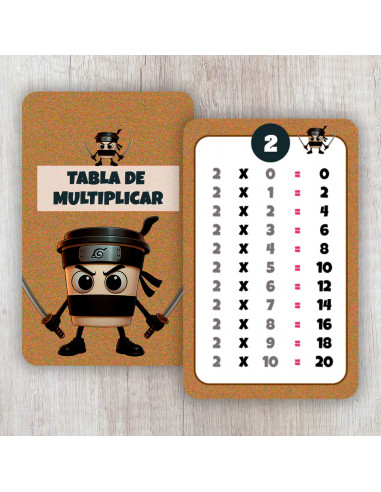 copy of TABLA DE MULTIPLICAR PACK 3