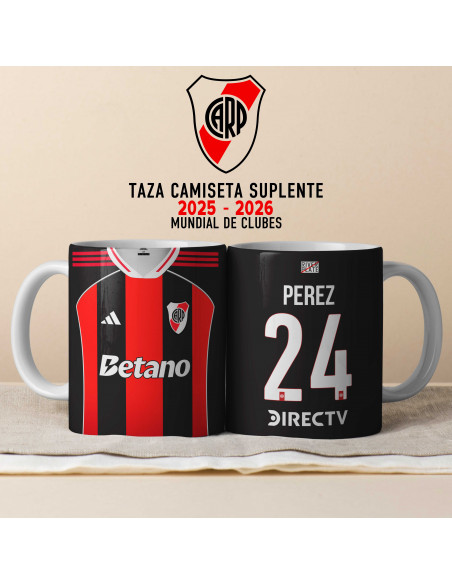 copy of PLANTILLAS PARA TAZAS CAMISETAS TITULAR Y SUPLENTE RIVER PLATE