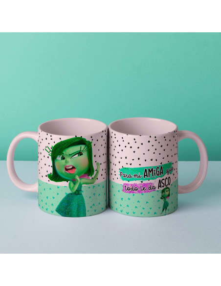 PLANTILLAS PARA TAZAS INTENSAMENTE DIA DEL AMIGO