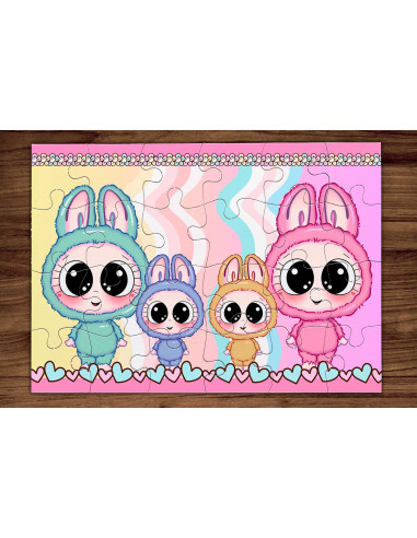 PLANTILLAS ROMPECABEZAS INFANTILES...