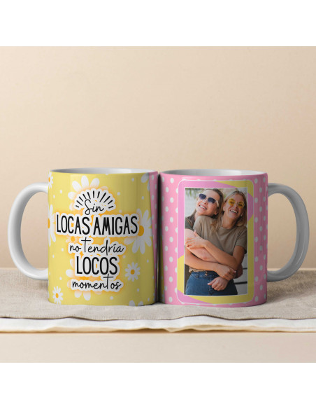 PLANTILLAS TAZAS O JARRO TERMICO PARA FOTO DIA DEL AMIGO