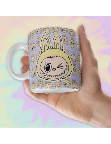 PLANTILLAS TAZAS LABUBU PACK 2