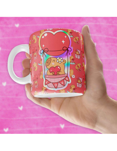 PLANTILLAS TAZAS CAPYBARA CARPINCHO...