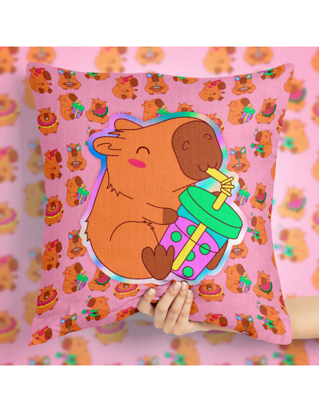 PLANTILLAS ALMOHADONES CAPYBARA CAPIBARA CARPINCHO