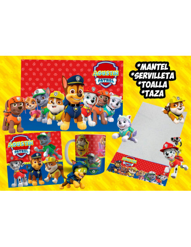 Pack Jardin - Paw Patrol