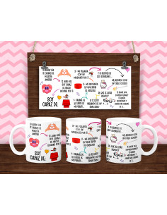 PLANTILLA TAZA AMIGAS MEME...