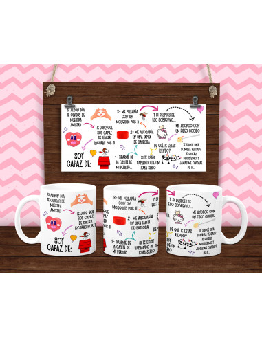 PLANTILLA TAZA AMIGAS MEME VIRAL DIA...