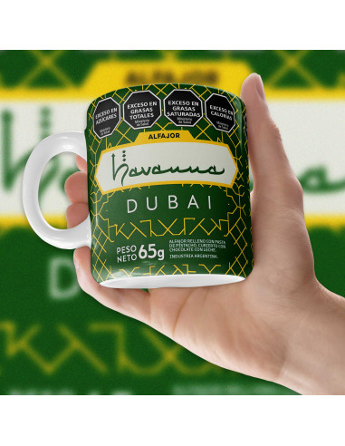 PLANTILLAS TAZA ALMOHADON HAVANNA DUBAI