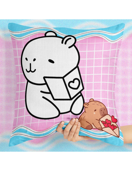 PLANTILLAS ALMOHADONES COLOREAR CAPYBARA CAPIBARA CARPINCHO