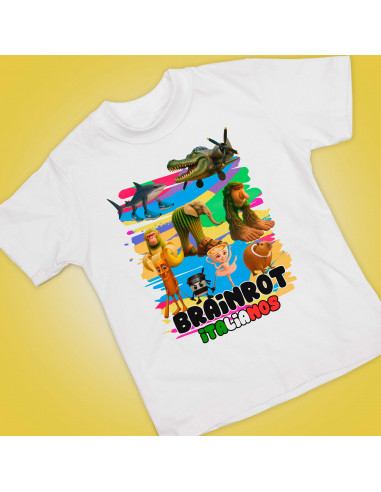 PLANTILLAS REMERAS MEMES BRAINROT...