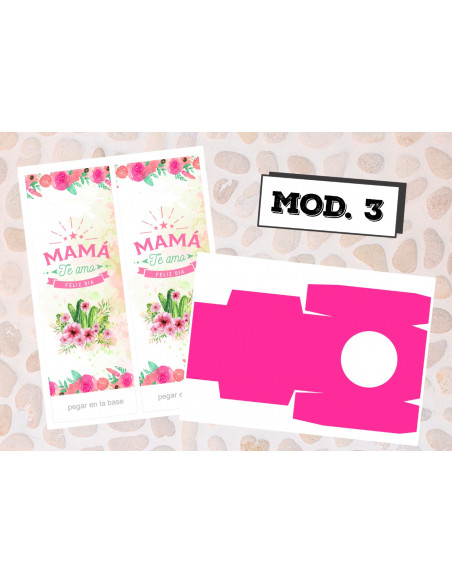 BASE PARA JARRO TERMICO DIA DE LA MADRE