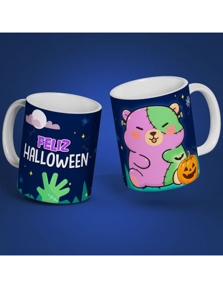 PLANTILLAS TAZAS HALLOWEEN CAPYBARA CAPIBARA CARPINCHO