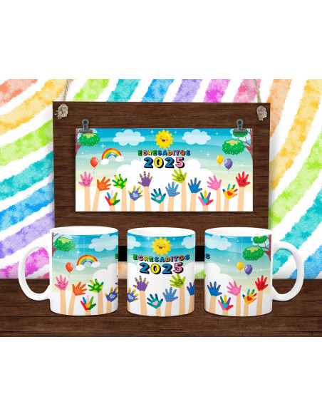 PLANTILLAS TAZAS EGRESADITOS 2025 PACK 1