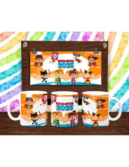 PLANTILLAS TAZAS EGRESADITOS 2025 PACK 1