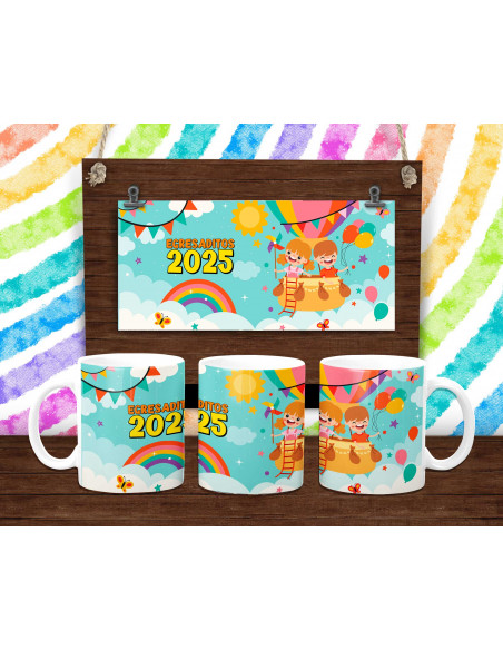 PLANTILLAS TAZAS EGRESADITOS 2025 PACK 1