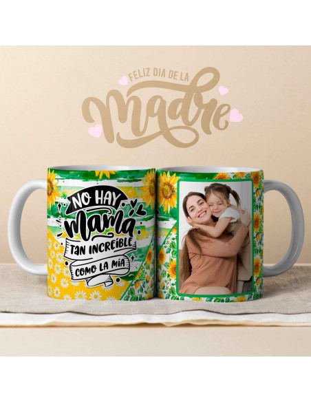PLANTILLAS PARA TAZAS FOTOS DIA DE LA MADRE Y ABUELA 2025