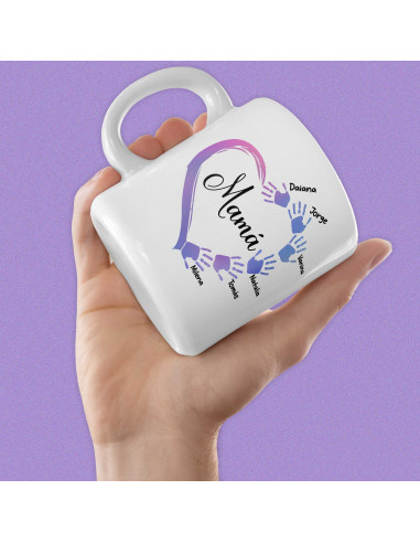 PLANTILLAS TAZAS MANOS 2025 DIA DE LA...