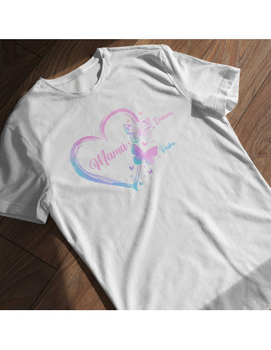 PLANTILLAS REMERAS MARIPOSAS DIA DE...