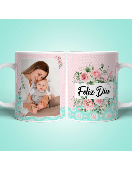 PLANTILLAS PARA TAZAS FOTOS DIA DE LA MADRE Y ABUELA 2025 PACK 2