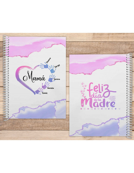 PLANTILLAS PARA CUADERNOS ANOTADORES MANOS DE LA MADRE